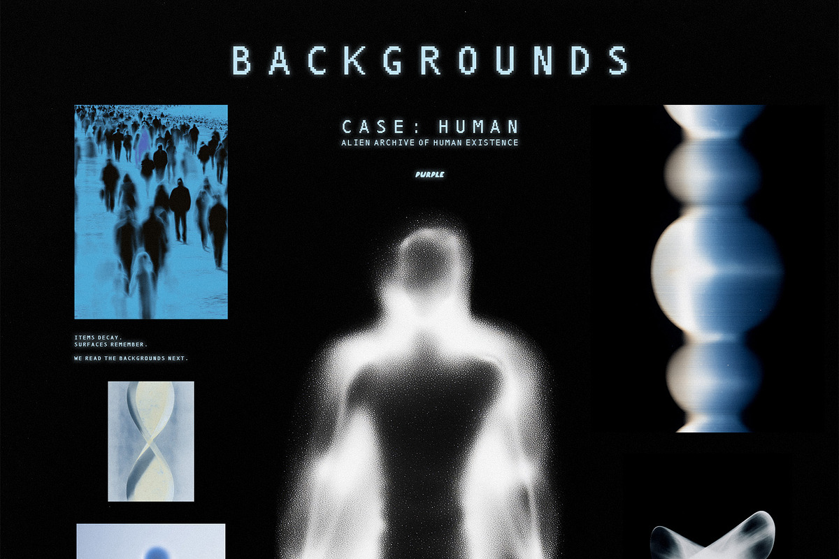 Case: HUMAN. Collage Pack, an Object Graphic by Purple (Photo 11 of 18)