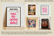 Receiptify - Vintage Ephemera Pack, an Object Graphic by Dina Mae (Thumbnail 11 of 11)