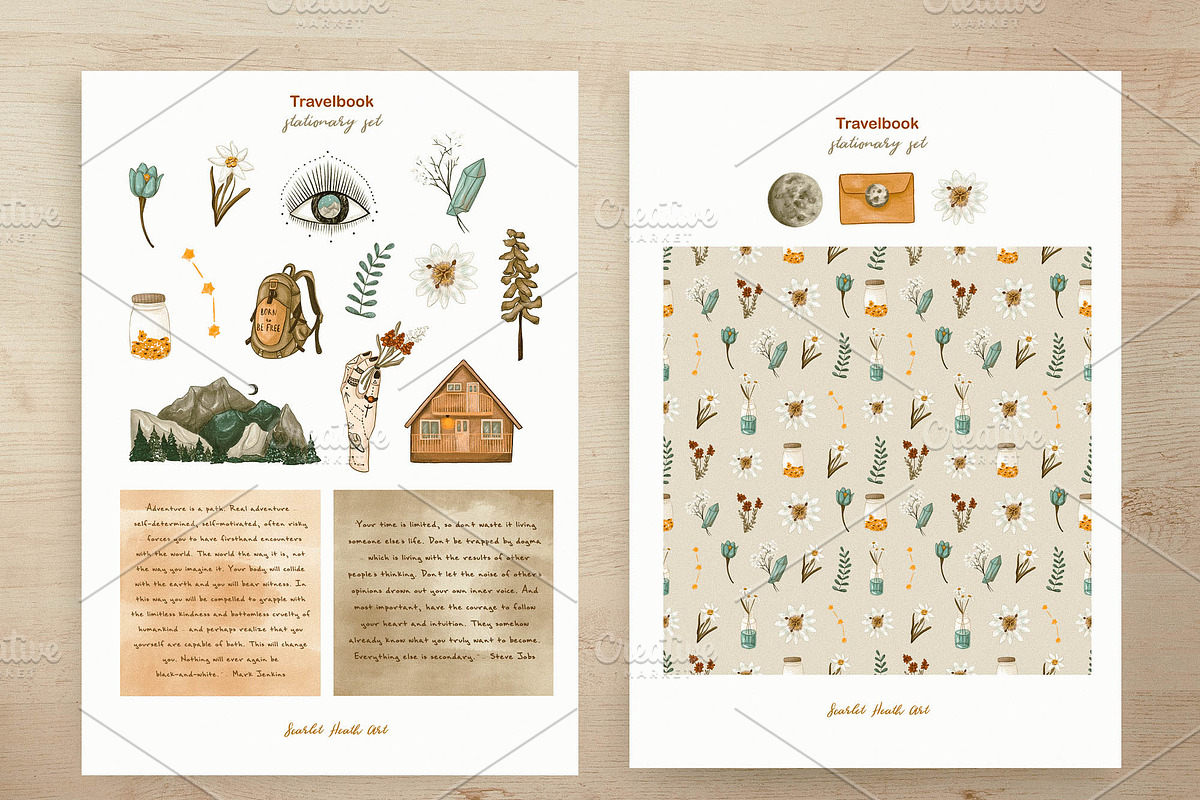Travel book, an Illustration by Scarlet Heath Art (Photo 10 of 13)