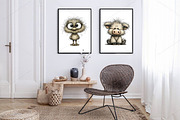 Watercolor Safari Jungle Animals PNG, a Seasonal Illustration by Canvas Craft (Thumbnail 7 of 10)