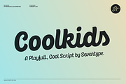 CoolKids Bold, a Script Font by SevenType (Thumbnail 1 of 8)