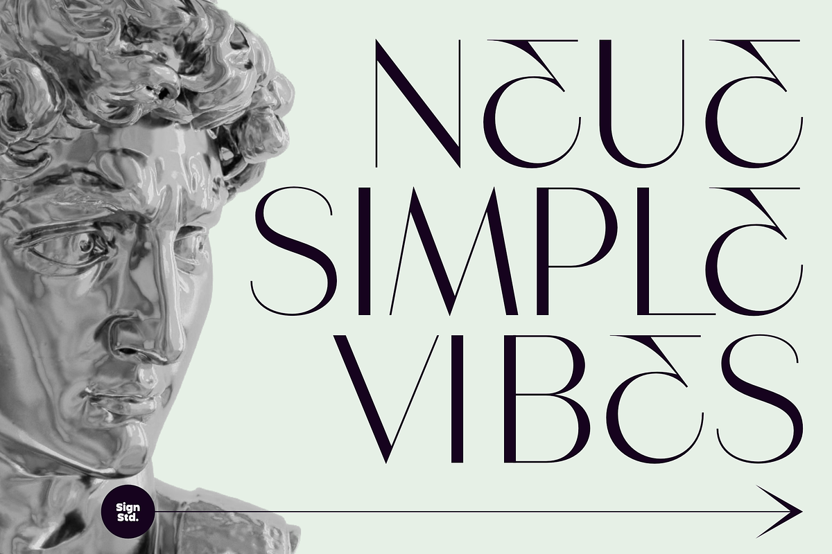 Naura, a Sans Serif Font by Sign Studio (Photo 2 of 11)