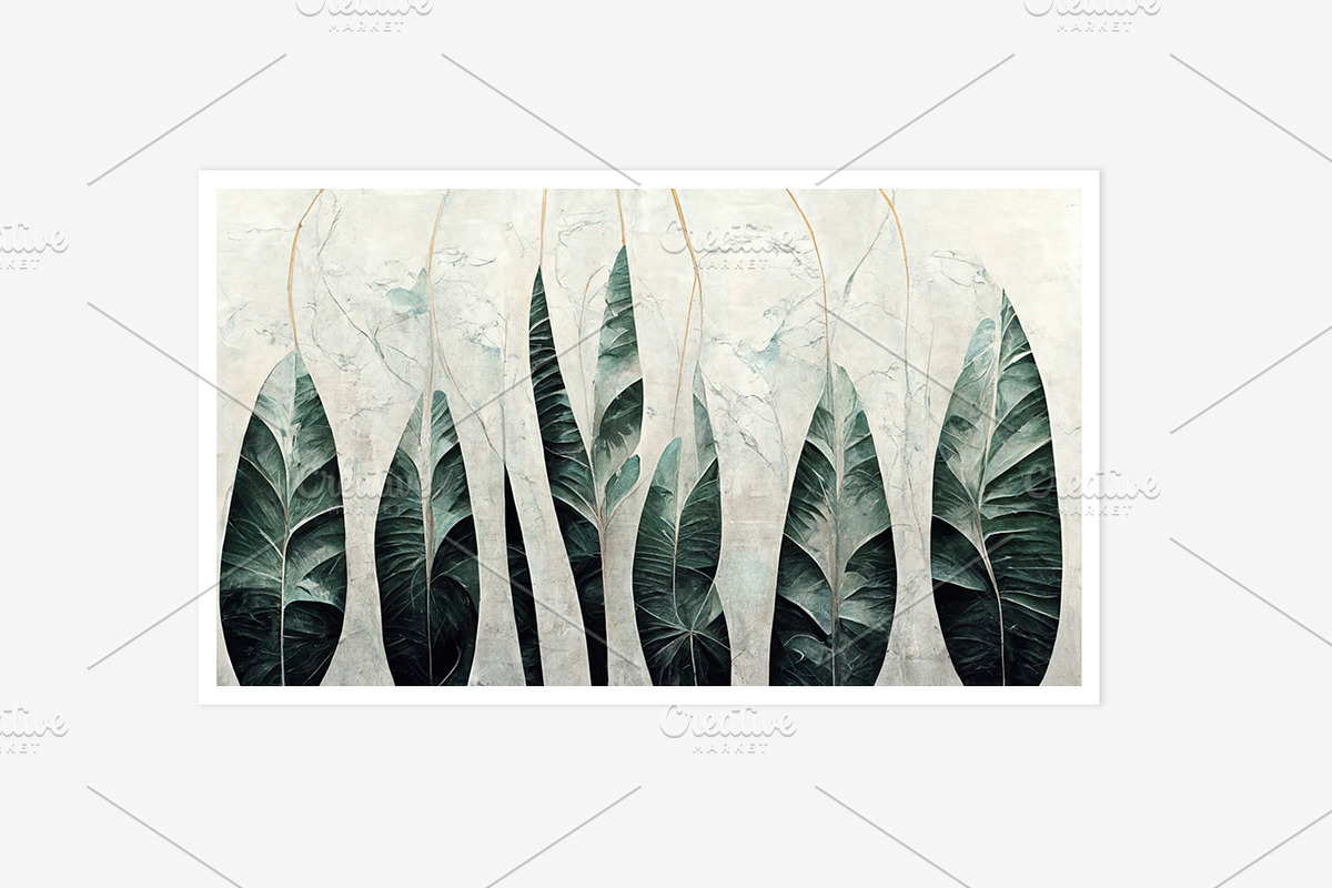 Lyba Collection · Botanical Wall, a Texture Illustration by milatovar (Photo 2 of 13)