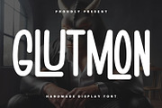 Glutmon Handmade Sans Display Font, a Sans Serif Font by Maulana Creative (Thumbnail 1 of 6)