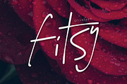 Fitsy, a Handwritten Font by Olivetype (Thumbnail 1 of 5)