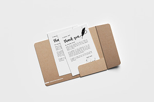 Flyer Folder Mockup