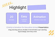 Charity & Donation for Education, a Presentation Template by Loin Studio (Thumbnail 2 of 4)