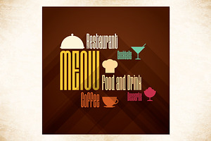 Restaurant menu template