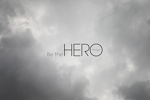 Cloudy Hero Image