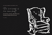 Antique Clipart, Estate Sale Ink, an Object Illustration by The October Creative (Thumbnail 8 of 13)
