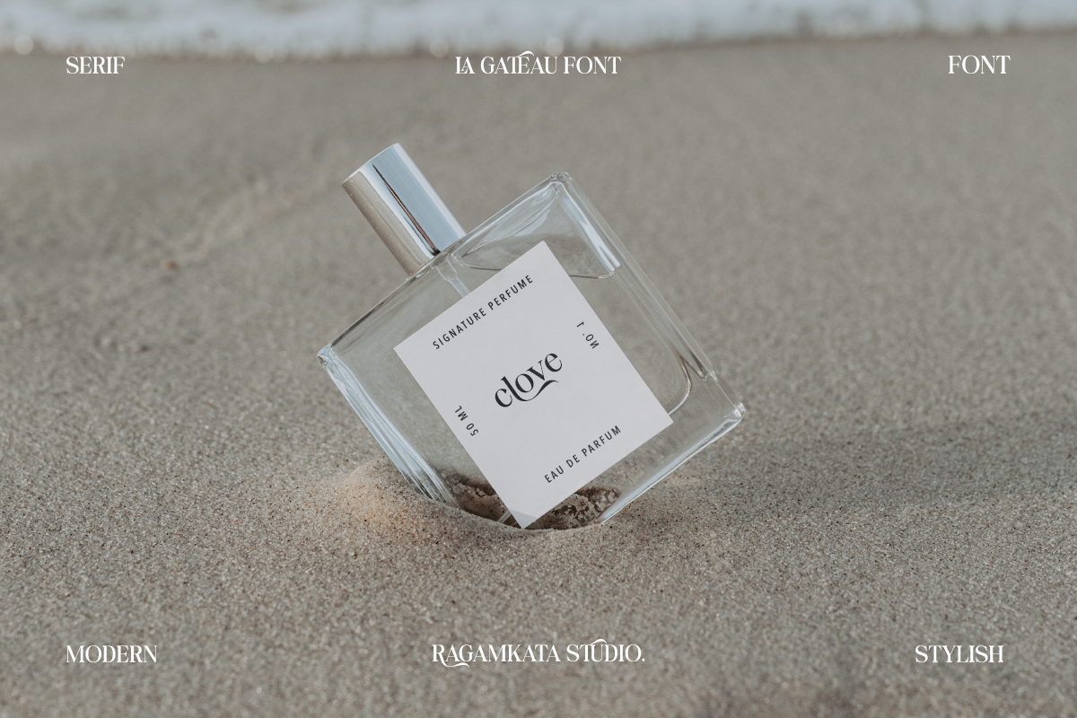 La Gateau - Elegant & Stylish Font, a Serif Font by RagamKata (Photo 10 of 12)