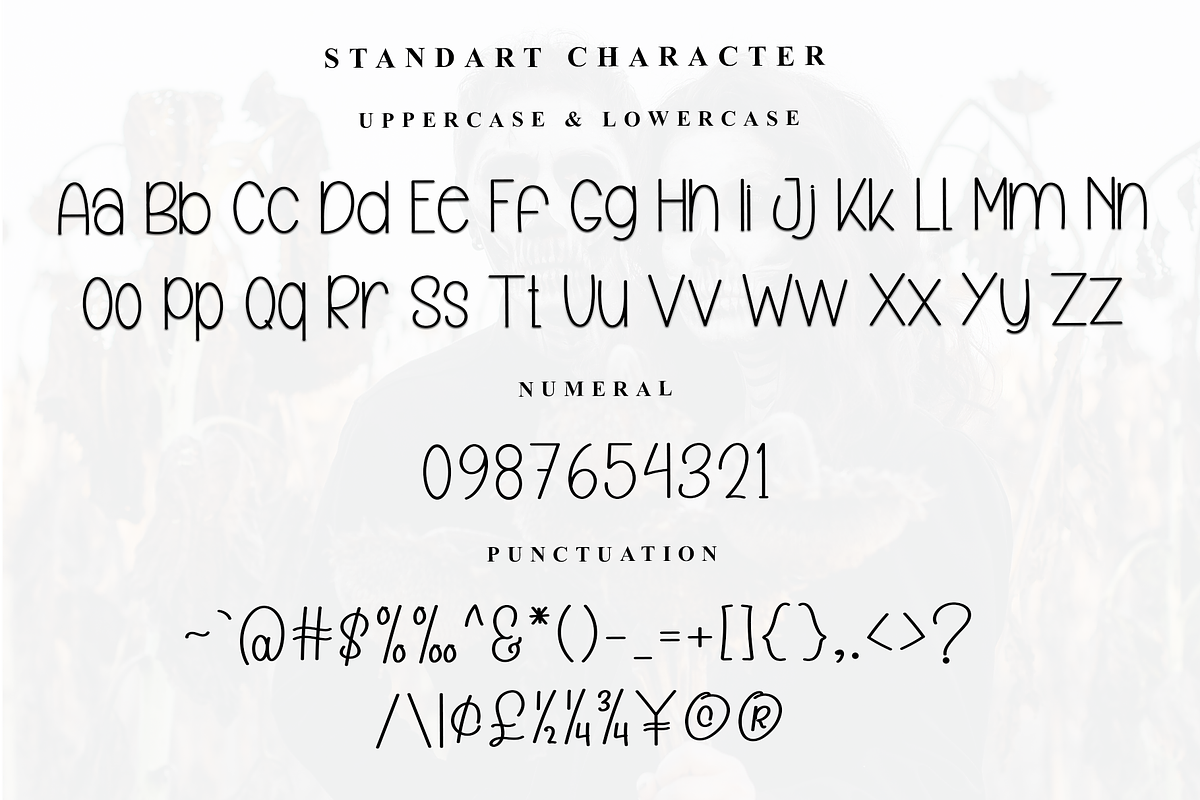 Halloween, a Sans Serif Font by InermediaSTUDIO (Photo 5 of 7)