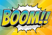 Comic style text effect, a Plug-in Add-On by Aglonemadesign (Thumbnail 3 of 9)