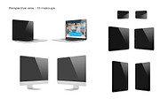 Apple Devices Mockup Screen Creator, a Mac Mockup by Illusiongraphic (Thumbnail 4 of 25)