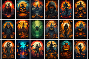 Deadly Creepy Halloween Vectors, an Illustration by Fresh Design Elements (Thumbnail 6 of 13)