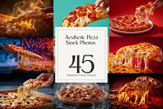 Aesthetic Pizza Stock Photos, a Food & Drink Photo by HipFonts (Thumbnail 1 of 11)