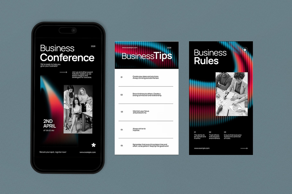 Business Instagram Template, a Social Media Template by graphicook (Photo 3 of 3)