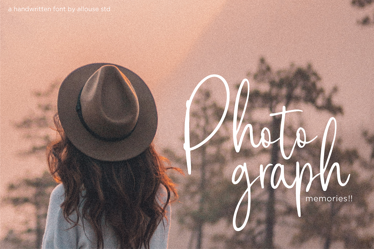 Serenade Essentials A Script Font, a Handwritten Font by Allouse Studio (Photo 5 of 10)