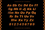 Bansel - Unique Sans Display Font, a Sans Serif Font by Nokturnal13 (Thumbnail 2 of 4)