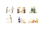 Faceless Eid Al-Adha Illustrations, a Seasonal Illustration by Berkah Studio (Thumbnail 6 of 9)