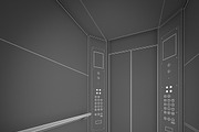 OTIS Elevators Collection Pack, an Architecture 3D Model by 3DNUTS (Thumbnail 3 of 14)