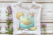 Whimsical Summer Tropical Drink Clip, an Illustration by OK Design (Thumbnail 4 of 6)