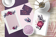 Flower Clipart, a Decorative Illustration by Ira Cvetnaya (Thumbnail 4 of 10)