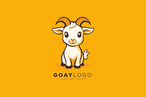 Goat Logo, a Branding & Logo Template by Xoovion