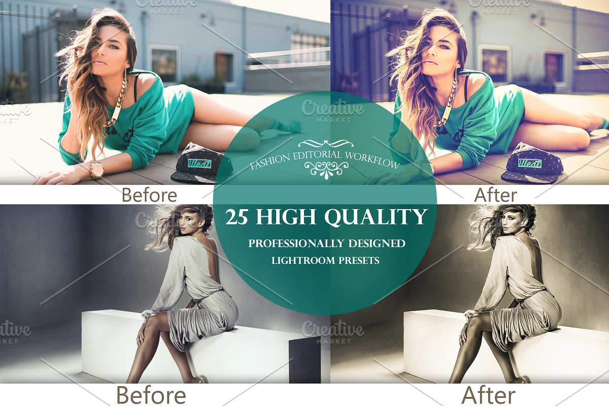 Fashion Editorial Lightroom Presets, an Action Add-On by PixelHive Pro (Photo 5 of 5)
