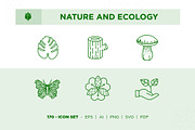 Nature and Ecology, an Outline Icon by Pathlord (Thumbnail 2 of 7)