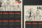 Halloween Horror Wall Calendar 2026, a Print Template by Annora Studio (Thumbnail 6 of 6)