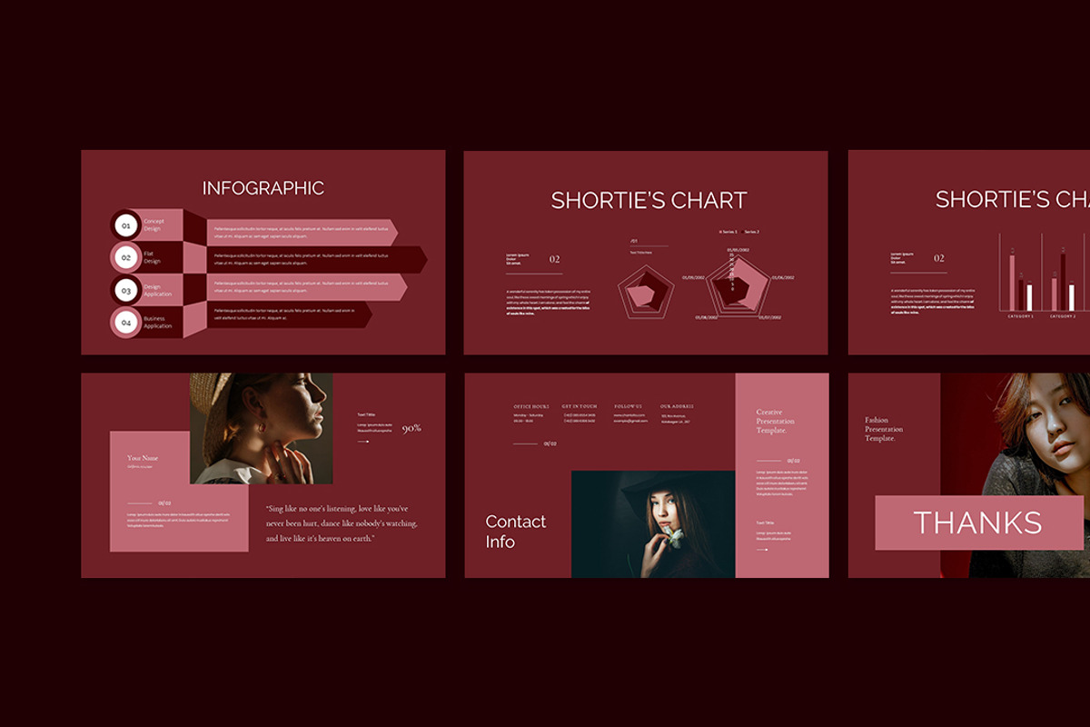 Shortie's Presentation Template, a Presentation Template by Analogous Temp (Photo 5 of 5)