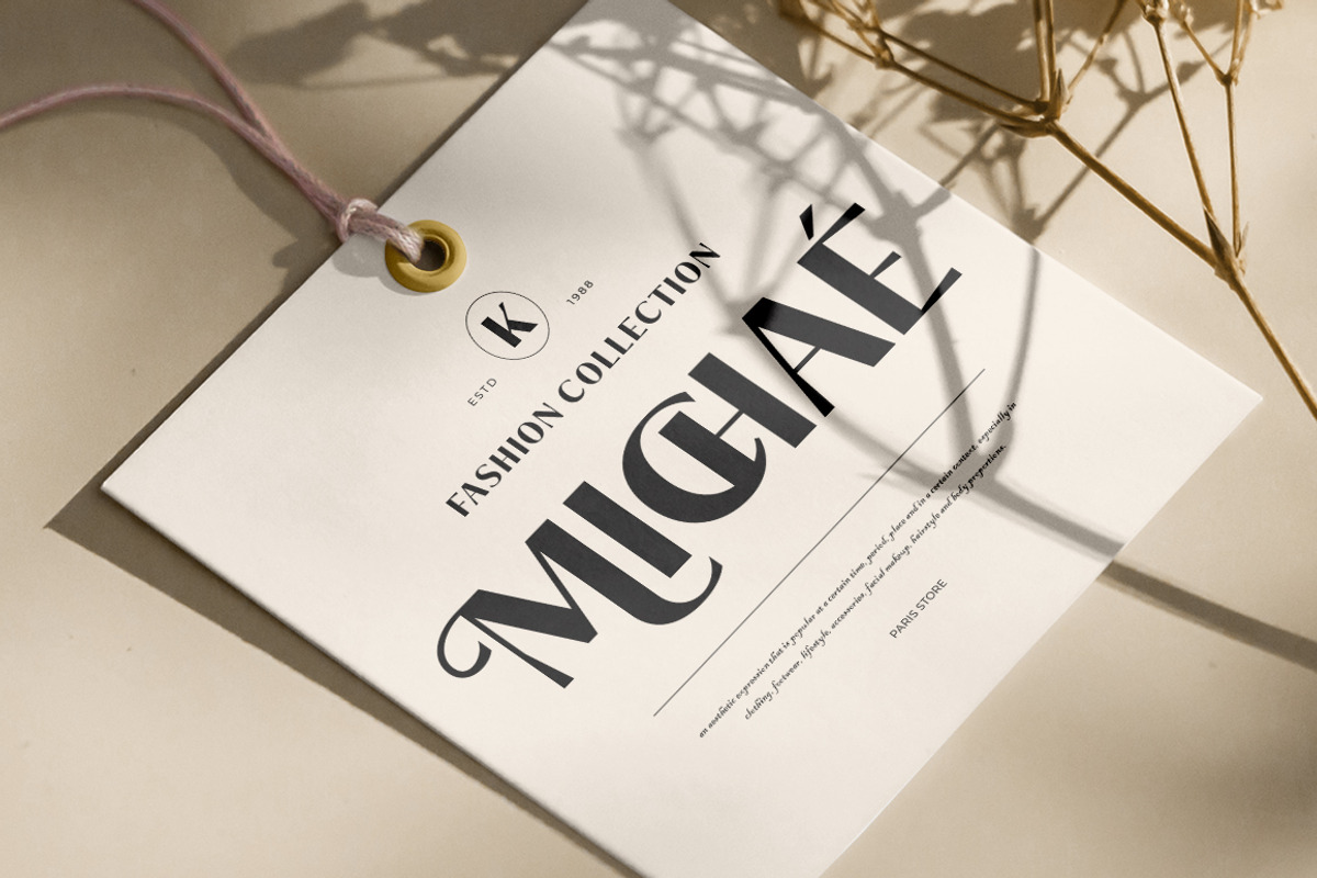 Kelisha Aesthetic, a Sans Serif Font by Megatype (Photo 4 of 10)