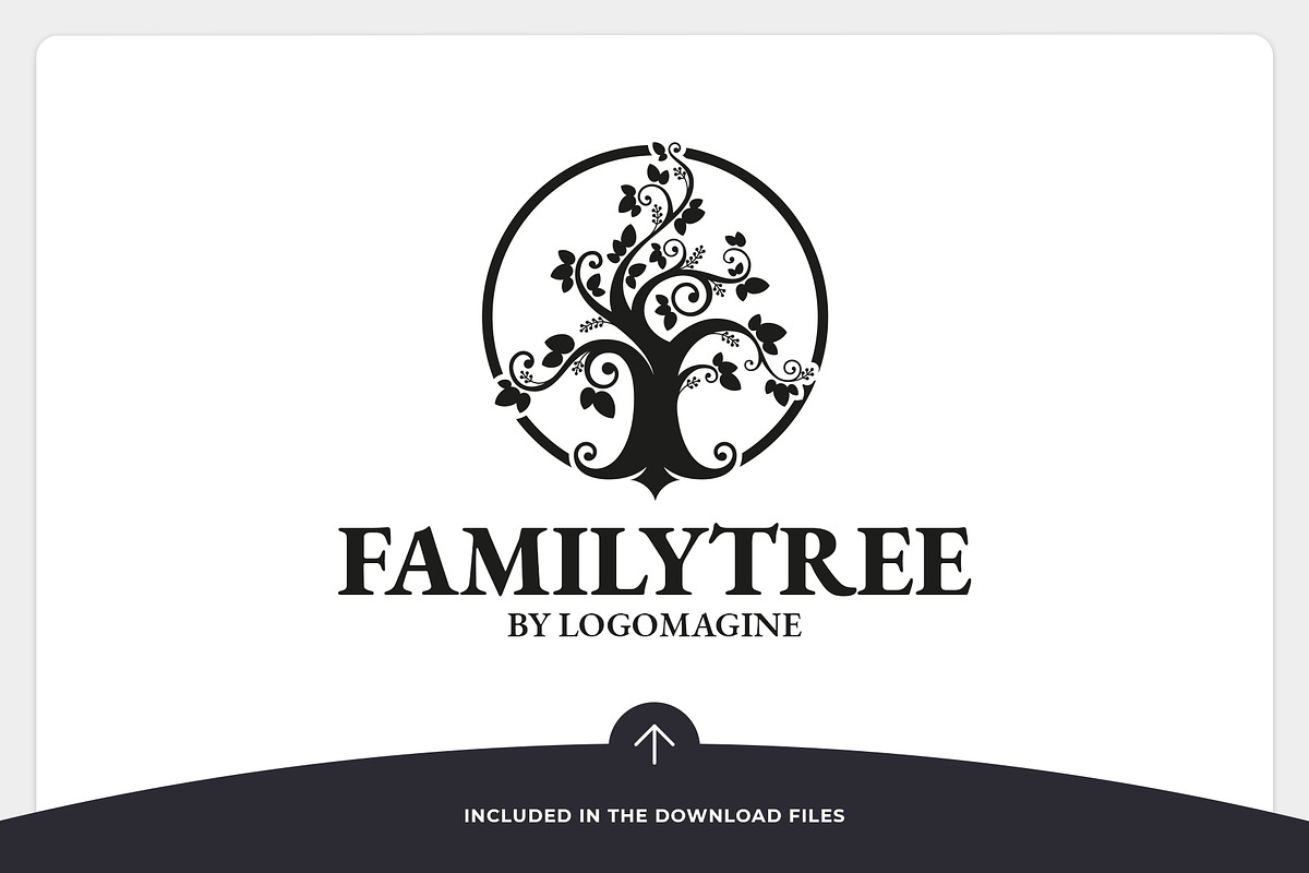 Family Tree Logo Template, a Branding & Logo Template by LOGOMAGINE (Photo 15 of 16)