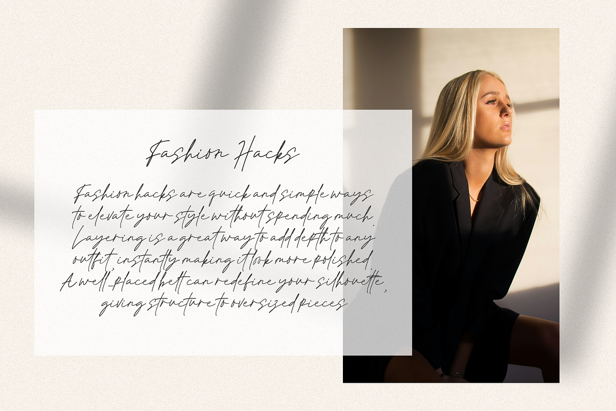 Amber Feather, a Script Font by MJB Letters (Photo 7 of 11)