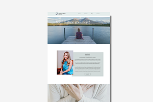 Wix Website Template The Coach