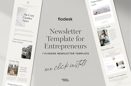 Flodesk Newsletter Template