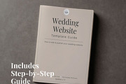 Romantic Beige Wedding Website, a Landing Page Template by Everyday Perfection (Thumbnail 11 of 12)