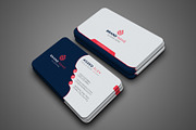Corporate Business Card Template, a Business Card Template by GFXCity (Thumbnail 1 of 4)