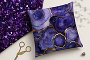 Amethyst Metallic and Stone Textures, a Pattern Graphic by Canvas Craft (Thumbnail 8 of 9)