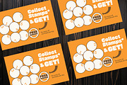 Burger Loyalty Card, a Card Template by Gumico Studio. (Thumbnail 2 of 3)