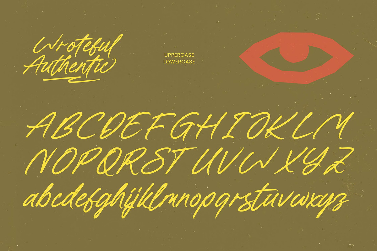 Wroteful Authentic Script Font, a Script Font by stylishtype.co (Photo 9 of 20)