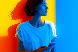 Creative portrait of a young woman, a Person Photo by MistyDay
