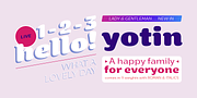 Yotin, a Sans Serif Font by Stawix (Thumbnail 2 of 9)
