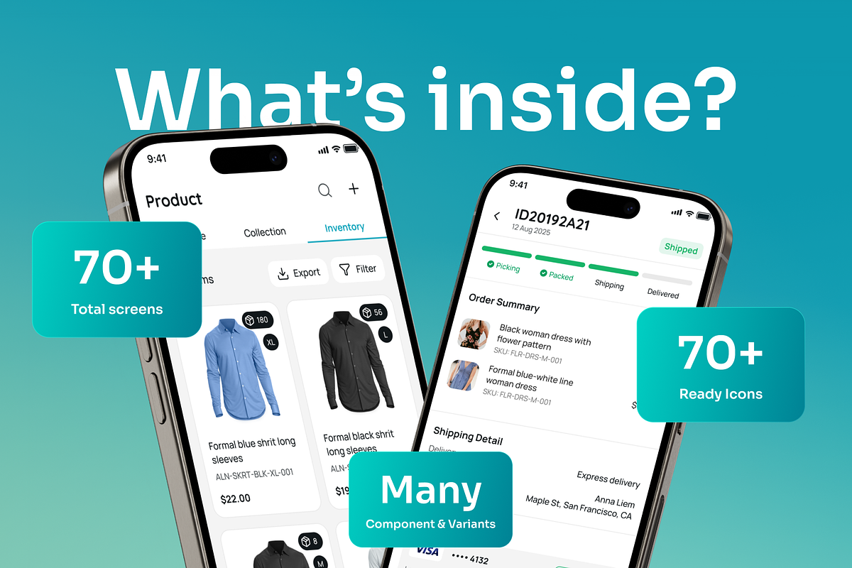 Tukoni - SAAS Store Management Mobil, an UI Kit Template by Agensip Design Agency (Photo 4 of 10)
