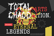 Black Domed – Brutal Metal Font, a Blackletter Font by Bayuktx (Thumbnail 4 of 10)