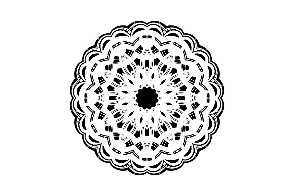Decorative Mandala Digital Art Pack, a Decorative Illustration by NJ Himel (Photo 43 of 101)