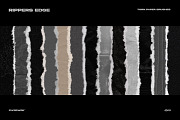Rippers Edge Torn Paper Brushes, a Brush Add-On by FLYERWRK (Thumbnail 7 of 10)