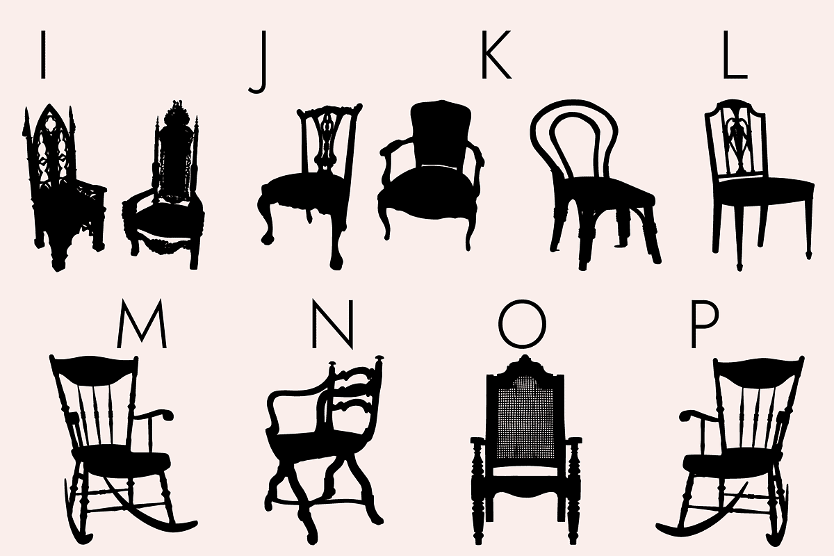 Furniture Dingbats Font, a Symbol Font by Minimalartstudio (Photo 2 of 11)
