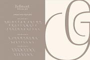Bellmont, a Sans Serif Font by din-studio.com (Thumbnail 9 of 16)